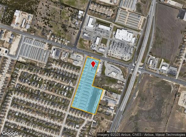  1302 W Stan Schlueter Loop, Killeen, TX Parcel Map