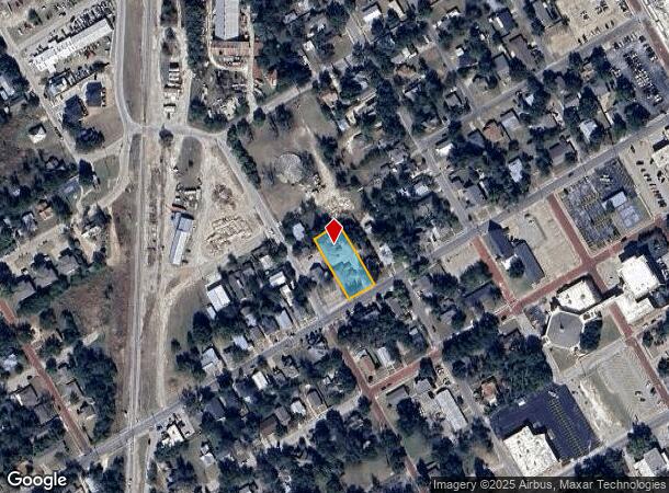 663 W Tarleton St, Stephenville, TX Parcel Map