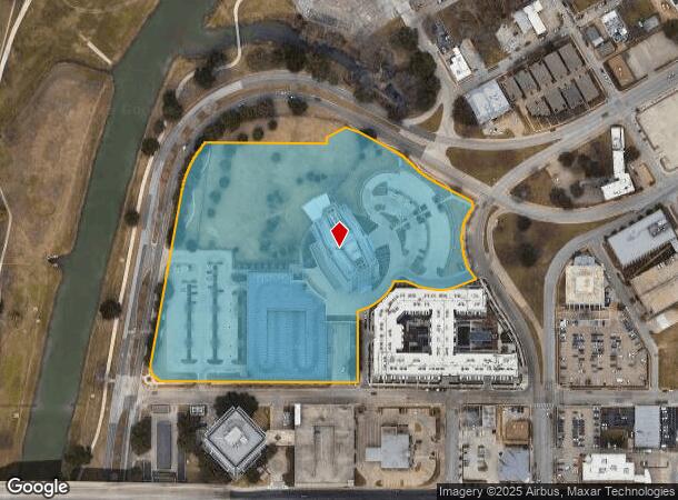  100 Fort Worth Trl, Fort Worth, TX Parcel Map