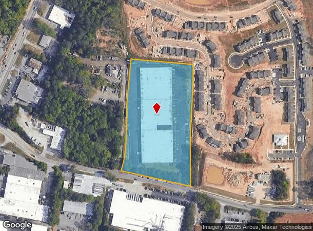  6480 Chupp Rd, Lithonia, GA Parcel Map