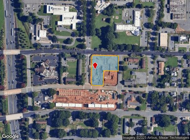 438 Woodland Ave, Winston Salem, NC Parcel Map