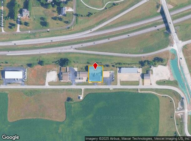  110 E 20Th St, Eudora, KS Parcel Map