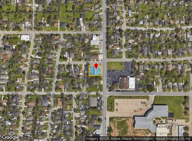  1207 Roberts Cut Off Rd, Fort Worth, TX Parcel Map