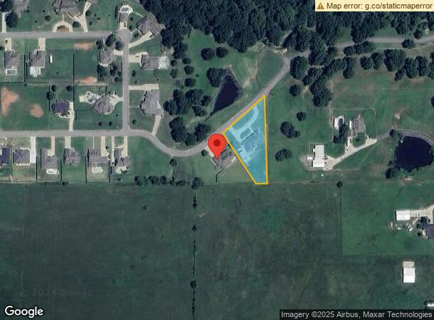  2213 E Woodland Cir, Muskogee, OK Parcel Map