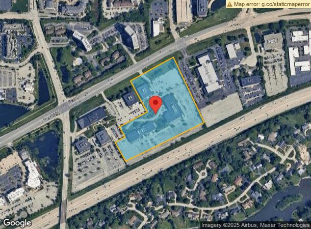  2805 Butterfield Rd, Oak Brook, IL Parcel Map