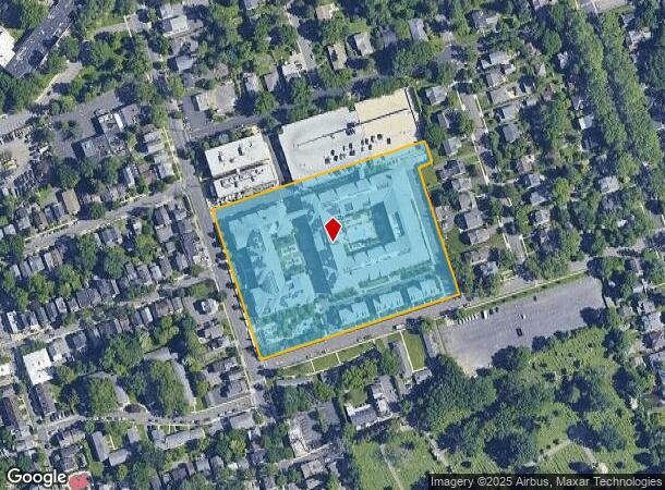  100 Albert Way, Princeton, NJ Parcel Map