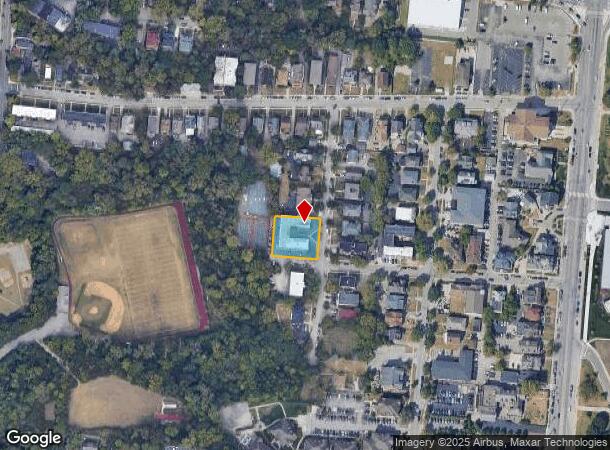  2805 Digby Ave, Cincinnati, OH Parcel Map