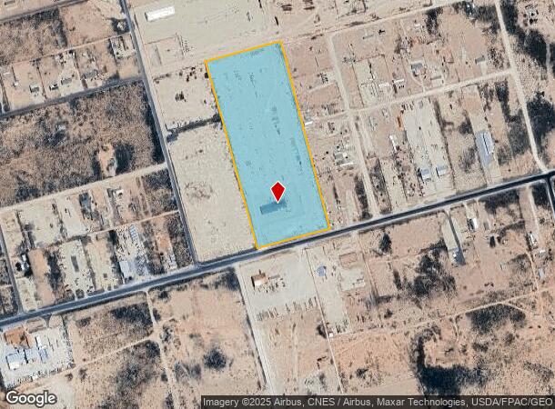 15552 W University Blvd, Odessa, TX Parcel Map