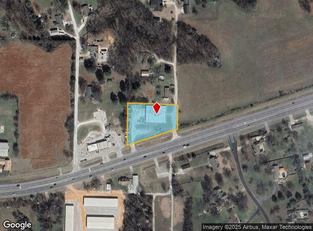  17476 E Highway 412, Springdale, AR Parcel Map