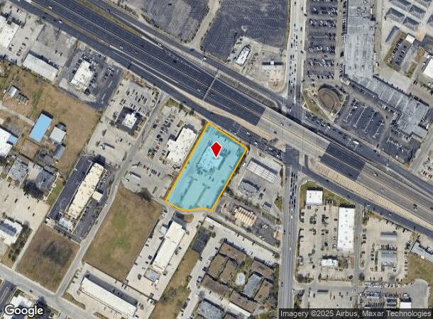  5933 S Padre Island Dr, Corpus Christi, TX Parcel Map