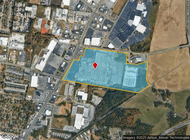  2701 Wilma Rudolph Blvd, Clarksville, TN Parcel Map