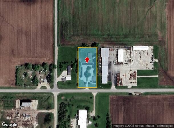 9050 W Harristown Blvd, Harristown, IL Parcel Map