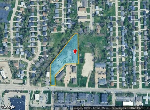  1642 42Nd St Ne, Cedar Rapids, IA Parcel Map