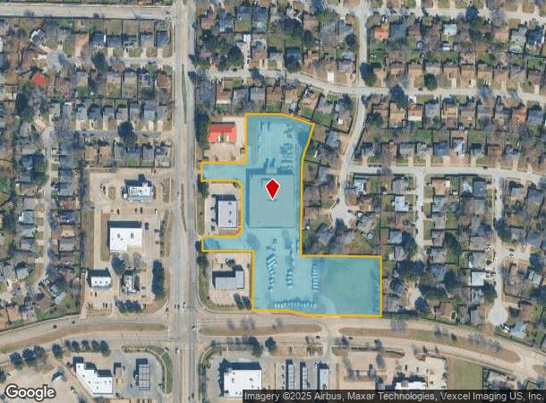 5301 Matlock Rd, Arlington, TX Parcel Map