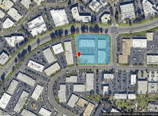 17891 Sky Park Cir, Irvine, CA Parcel Map