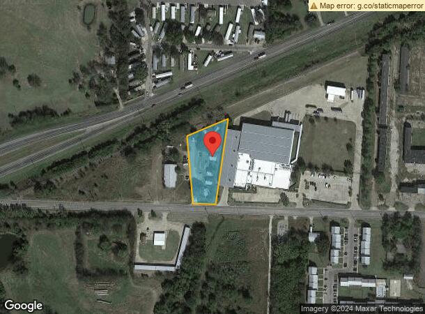  2300 Live Oak St, Commerce, TX Parcel Map