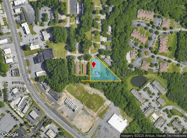  2427 Francis St, High Point, NC Parcel Map