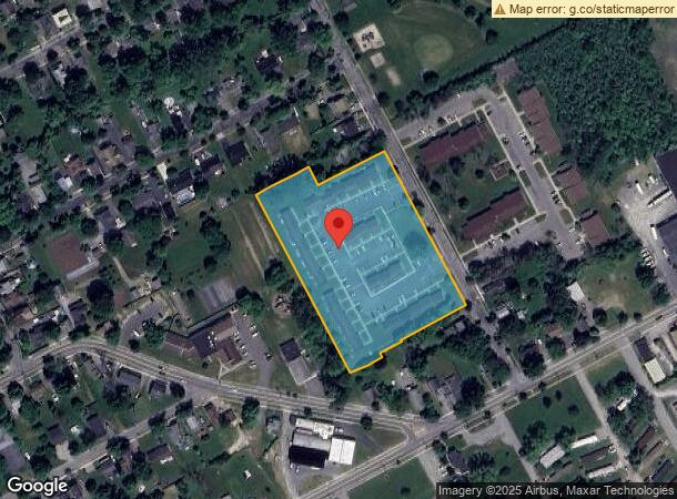  348 Jefferson Ave, Canandaigua, NY Parcel Map