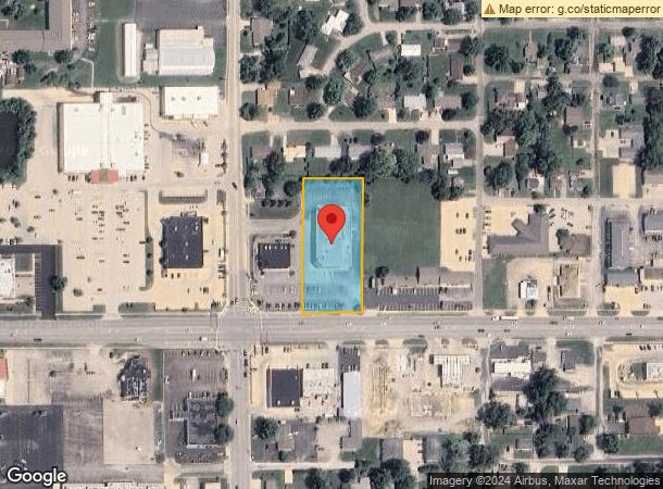  411 W Lincoln Ave, Charleston, IL Parcel Map