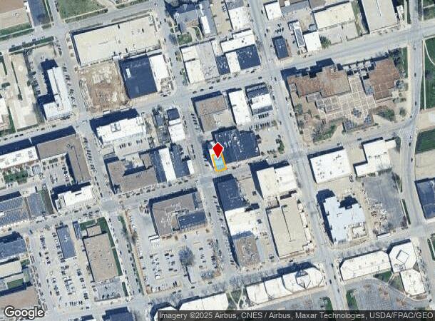  500 E Locust St, Des Moines, IA Parcel Map