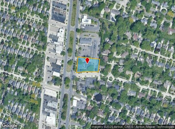20180 Mack Ave, Grosse Pointe Woods, MI Parcel Map