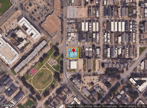  1406 Greenville Ave, Dallas, TX Parcel Map