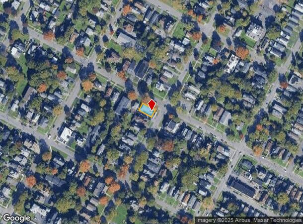  819 Danforth St, Syracuse, NY Parcel Map
