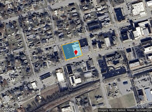  414 W 2Nd St, Seymour, IN Parcel Map