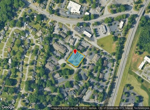 10 Memorial Medical Dr, Greenville, SC Parcel Map