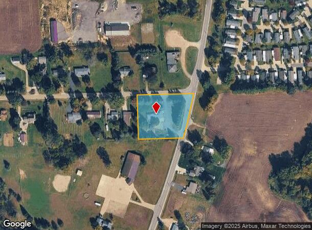  1665 N Saginaw St, Lapeer, MI Parcel Map