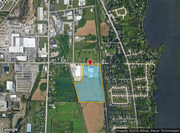 101 W Waukau Ave, Oshkosh, WI Parcel Map