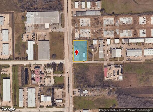  1631 N Main St, Pearland, TX Parcel Map