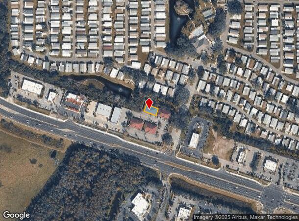  2445 Country Place Blvd, New Port Richey, FL Parcel Map