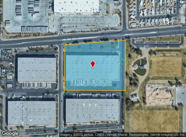  4825 E Cheyenne Ave, Las Vegas, NV Parcel Map