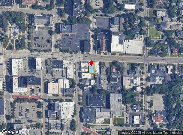210 Fulton St E, Grand Rapids, MI Parcel Map