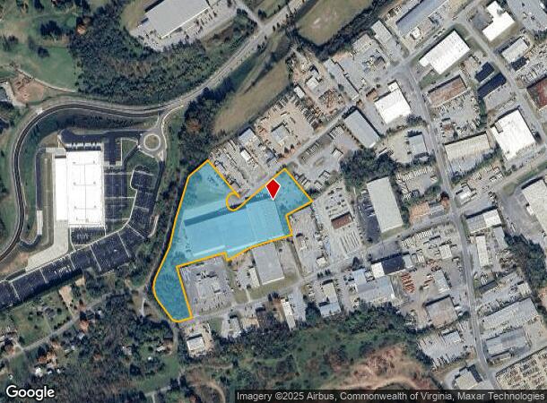  2725 Nicholas Ave Ne, Roanoke, VA Parcel Map