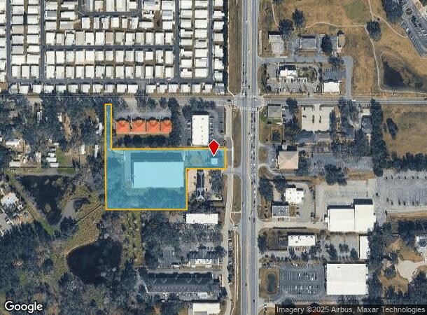  37840 Daughtery Rd, Zephyrhills, FL Parcel Map