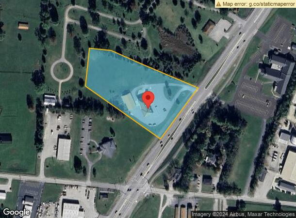  520 Mount Eden Rd, Shelbyville, KY Parcel Map