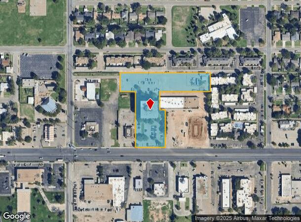 4630 50Th St, Lubbock, TX Parcel Map