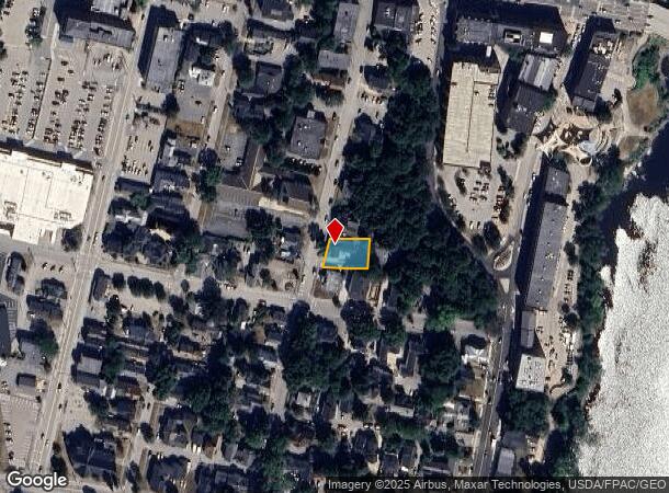  52 High St, Auburn, ME Parcel Map