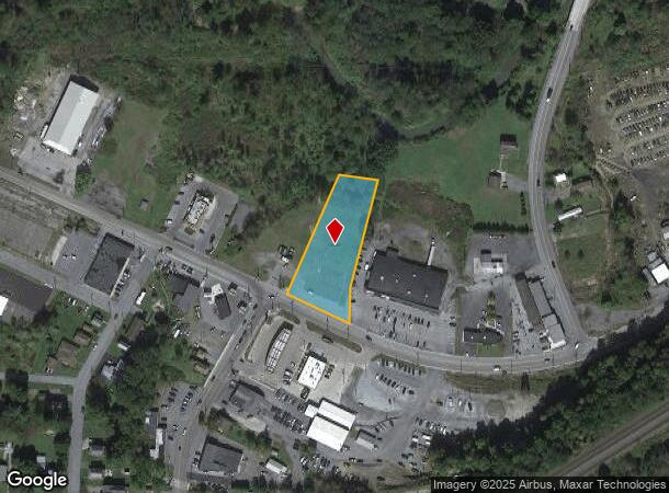 Portage St, Portage, PA Parcel Map