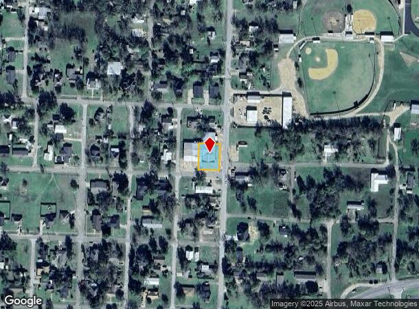  905 Bois D Arc St, Honey Grove, TX Parcel Map