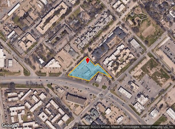  2731 W Northwest Hwy, Dallas, TX Parcel Map