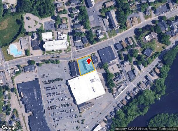  1233 Main St, Worcester, MA Parcel Map