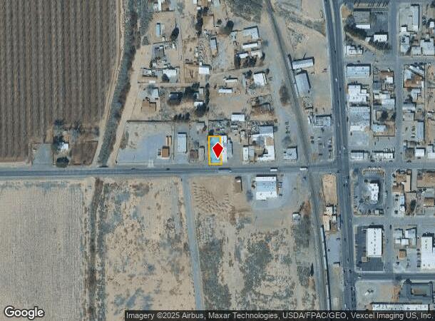 216 W Washington St, Anthony, TX Parcel Map