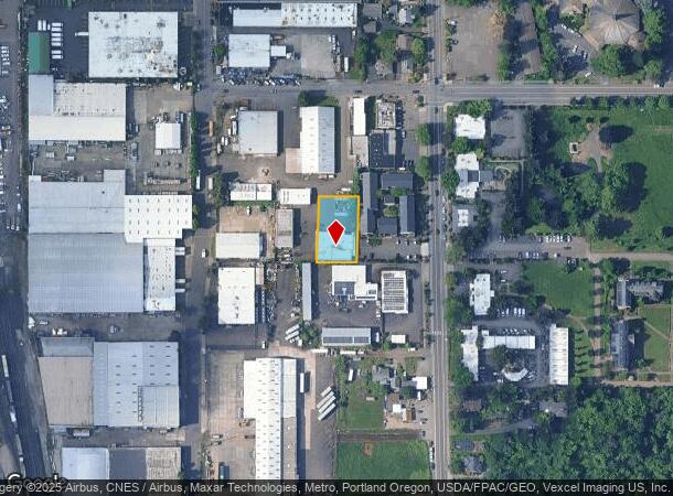 2704 Se Steele St, Portland, OR Parcel Map