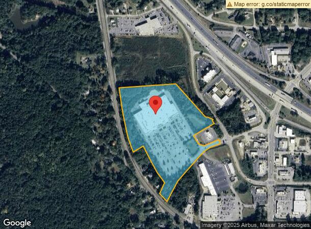  180 N Lee St, Forsyth, GA Parcel Map