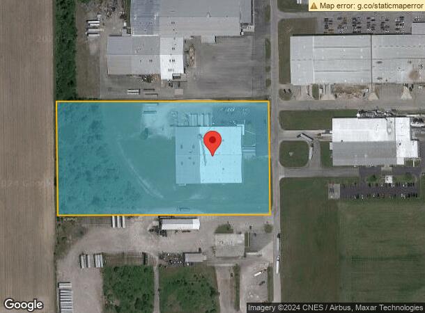  1275 Industrial Dr, Van Wert, OH Parcel Map