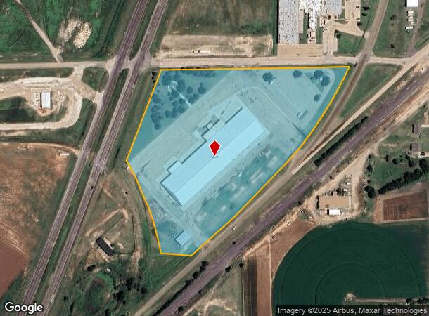  2000 S Columbia St, Plainview, TX Parcel Map