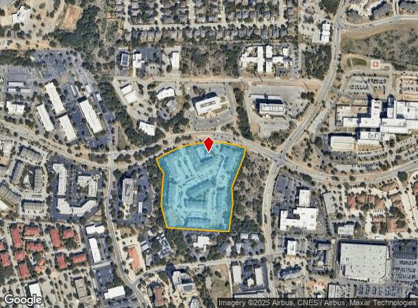 922 E Sonterra Blvd, San Antonio, TX Parcel Map